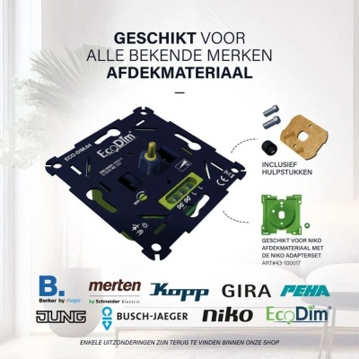LED dimmer 0-150W fase afsnijding
