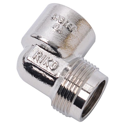 Gas aansluiting 1/2 Haaks Foto van Gas aansluiting 1/2 Haaks