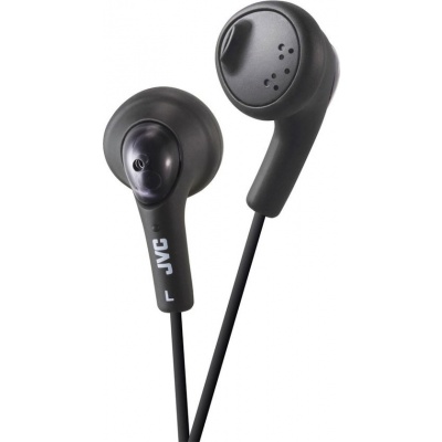 Hoofdtelefoon Stereo Jvc HA-F160-B-E Gumy In Ear Zwart