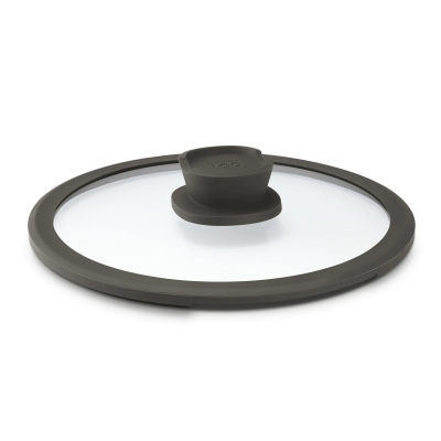 Foto van BergHOFF Deksel LEO Glazen Deksel Stone 24cm 