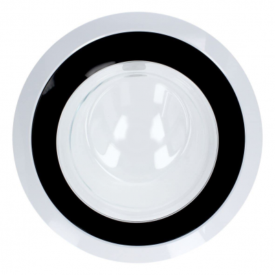 Foto van Beko Deur Compleet, Zwart/Wit 2493200400