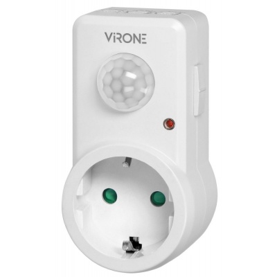 Foto van Bewegingsmelder IR stopcontactmodel wit