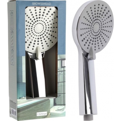 Foto van Douchekop handdouche 3 functies Chroom 1/2