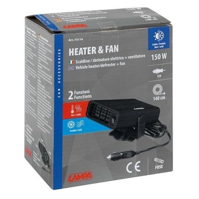 Ventilator (zomer) ontdooier (winter) 12v