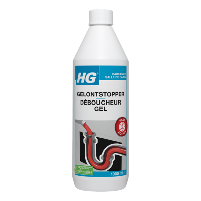 HG gel ontstopper Foto van HG gel ontstopper