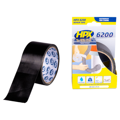 Foto van Pantsertape Repair Zwart 48mm x 5m