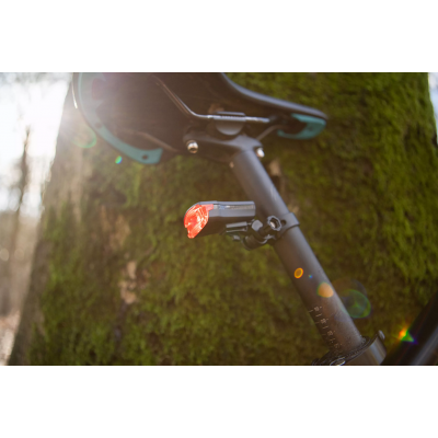 Achterlicht fiets met remlicht functie USB Achterlicht fiets met remlicht functie USB