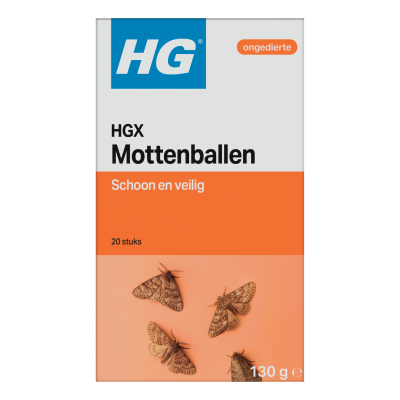 HGX Mottenballen 20 stuks Foto van HGX Mottenballen 20 stuks