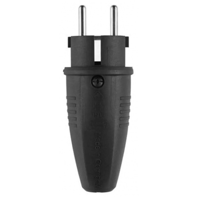 Randaarde stekker RUBBER Foto van Randaarde stekker RUBBER