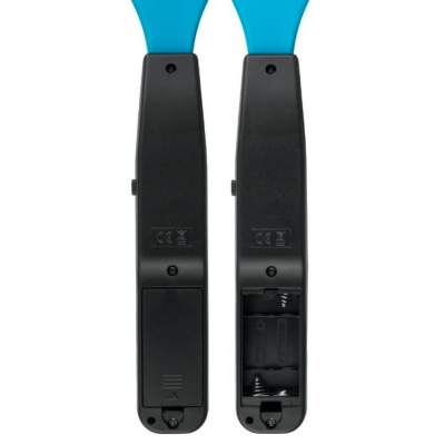 Elektrische vliegenmepper blauw - Excl 2x AA batterij