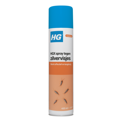 HGX spray tegen zilvervisjes HGX spray tegen zilvervisjes