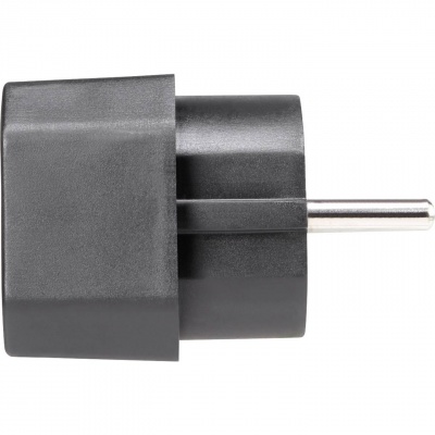 Euro verdeelstekker 2voudig zwart Euro verdeelstekker 2voudig zwart