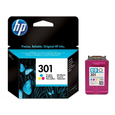 HP 301 Color Inktcartridge Foto van HP 301 Color Inktcartridge
