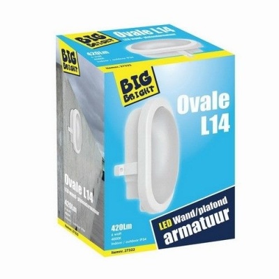 Bulkhead Ovale L14 LED armatuur 6W Bulkhead Ovale L14 LED armatuur 6W