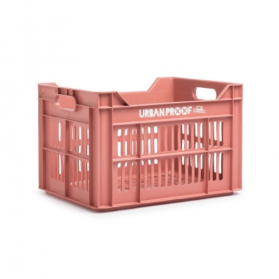 Urban Proof fietskrat 30L warm pink 40x30x25cm