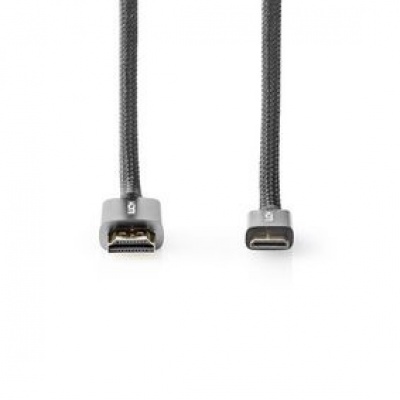 Mini HDMI naar HDMI 18Gbps 2.0mtr Mini HDMI naar HDMI 18Gbps 2.0mtr