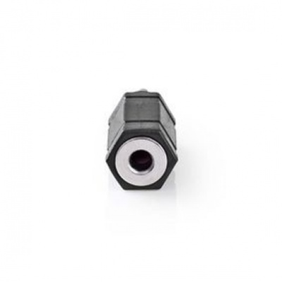 Nedis Stereo-Audioadapter | 2.5 mm Male | 3.5 mm Female | Vernikkeld | Recht | ABS | Zwart | 10 Stu