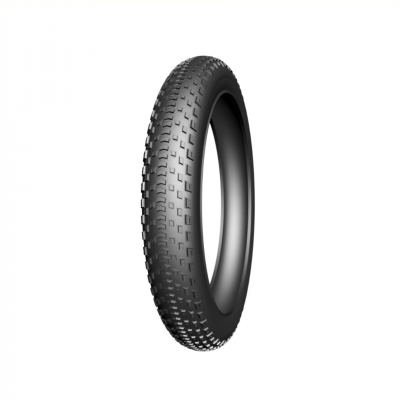Foto van Fatbike buitenband, zwart, 20x4.00, ETRTO 100-406