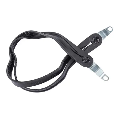 Bibia snelbinder Basic met knop en asplaat Foto van Bibia snelbinder Basic met knop en asplaat
