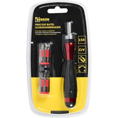 Schroevendraaier ratel precisie 14-in-1