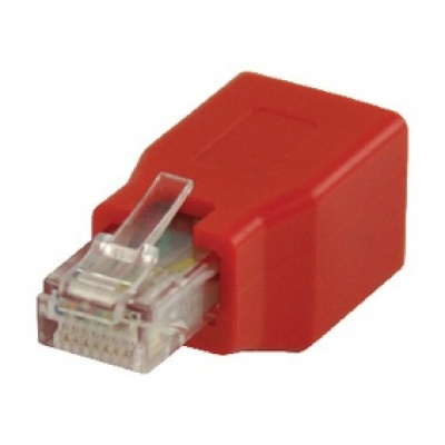 Rj45 cross over adapter Foto van Rj45 cross over adapter