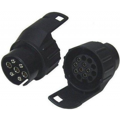 Verloopstekker 13 polig naar 7 polig Foto van Verloopstekker 13 polig naar 7 polig