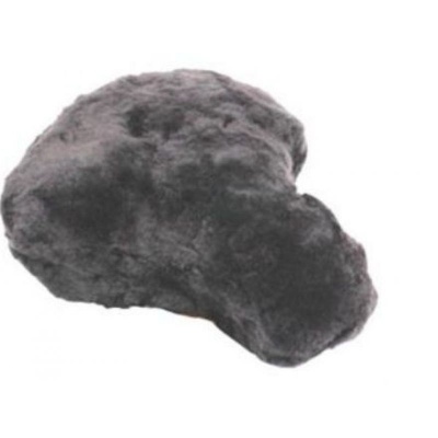 Foto van Zadeldek schapenvacht groot A-kwaliteit grijs