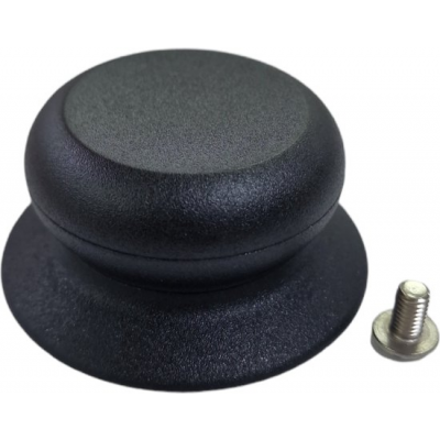 BK Universele Panknop Mat Zwart G1009 Foto van BK Universele Panknop Mat Zwart G1009