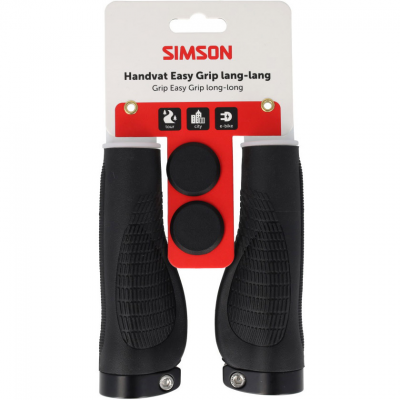 Foto van Easy Grip Handvatten Ergonomisch 130mm - Zwart