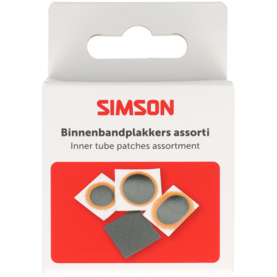 Simson Binnenbandpleisters Assorti - 9 Stuks