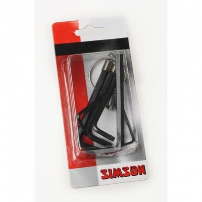 Simson inbussleutel set Foto van Simson inbussleutel set