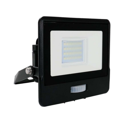 Foto van LED Bouwlamp 20W 3000K met Sensor - IP65 Waterdicht