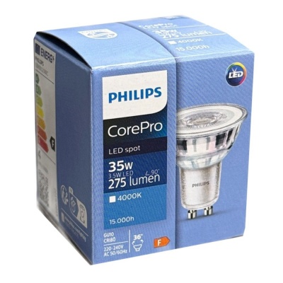 Philips LED spot GU10 3,5-35W 4000K