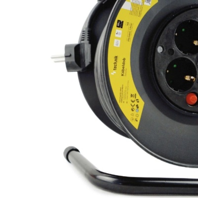 Haspel 25 meter 4V 3x1,5mm² + RA Haspel 25 meter 4V 3x1,5mm² + RA