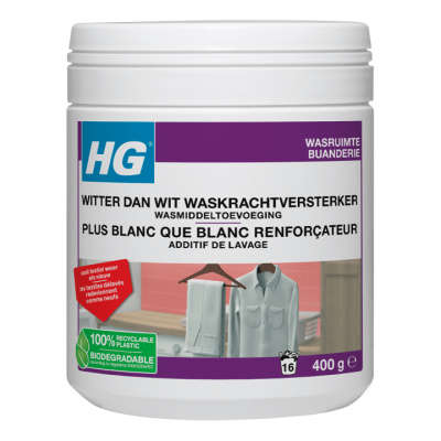 Foto van HG Witter dan wit Waskrachtversterker