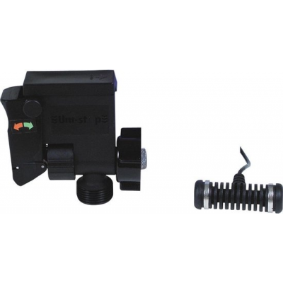 Elektronisch waterslot voor op wasmachinekraan Foto van Elektronisch waterslot voor op wasmachinekraan