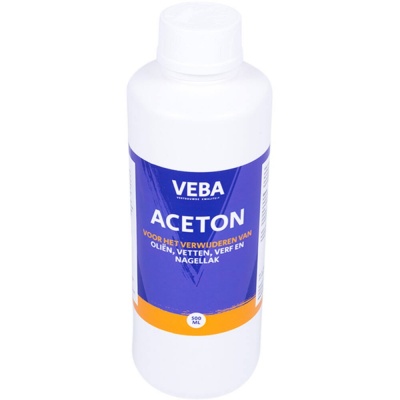 Aceton 500 ml Foto van Aceton 500 ml