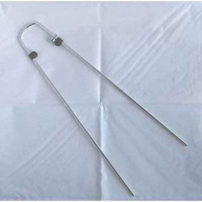 Foto van Spatbordstangen 5mm uni oog verstb 45mm breed