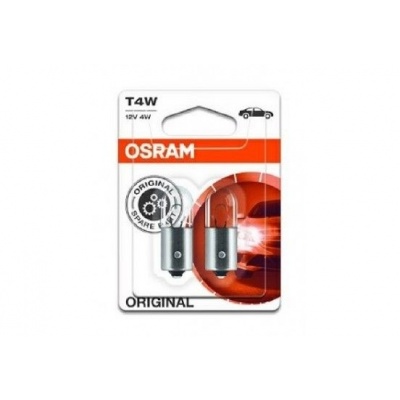Osram autolamp signaallicht T4W BA9s Foto van Osram autolamp signaallicht T4W BA9s