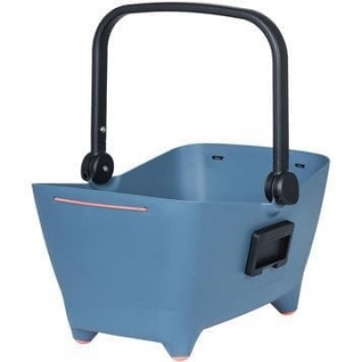 Hondenmand aan stuur Buddy faded denim Foto van Hondenmand aan stuur Buddy faded denim