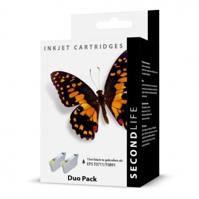 Foto van Duopack Epson T 0711 Black