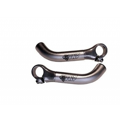 Foto van VWP Bar-ends 08 gebogen alu zilver