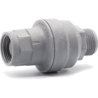 Foto van Mechanisch waterslot voor wasmachinekraan