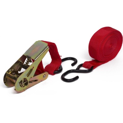 Spanband 5 mtr + ratel + haken Spanband 5 mtr + ratel + haken