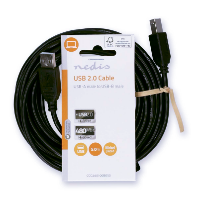 USB Printerkabel 5mtr USB Printerkabel 5mtr