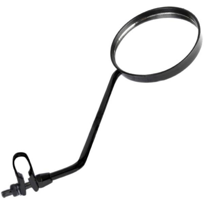Foto van Spiegel 8mm met klem zwart rond
