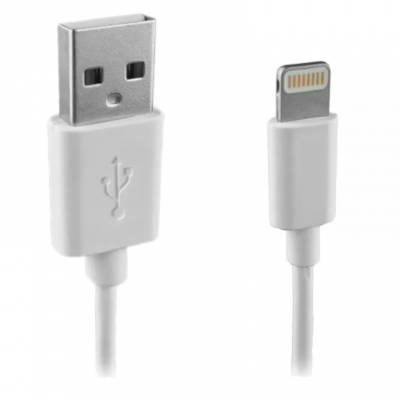 USB Kabel Lightning alleen laden 1mtr Foto van USB Kabel Lightning alleen laden 1mtr