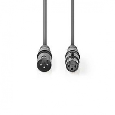 XLR 3-Pins Male XLR 3-Pins Female 3.0mtr