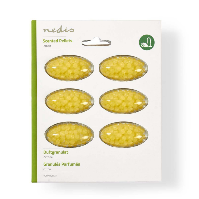 Foto van Stofzuiger geurparels Citroen geel 6 stuks