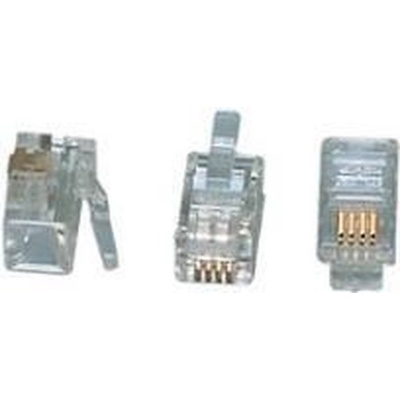 Telecomconnector RJ10 Male